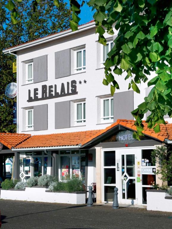 ביסקארוס Logis Hotel Le Relais מראה חיצוני תמונה