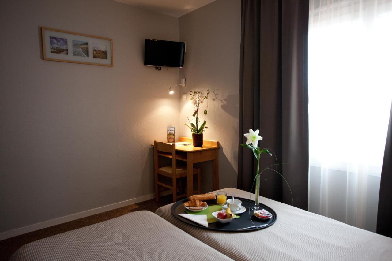 ביסקארוס Logis Hotel Le Relais חדר תמונה