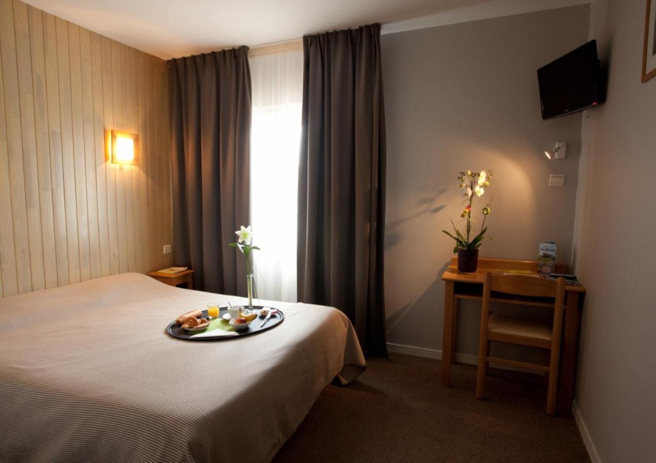 ביסקארוס Logis Hotel Le Relais חדר תמונה